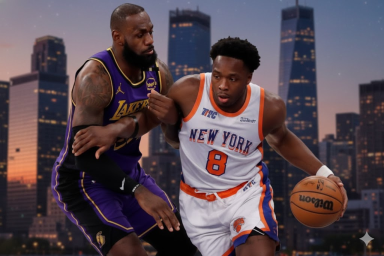 Lakers vs Knicks Match Player Stats