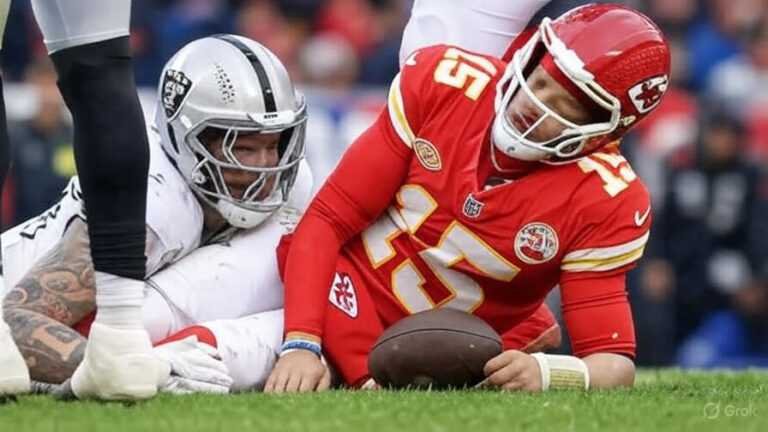 Kansas City Chiefs vs Las Vegas Raiders Match Player Stats