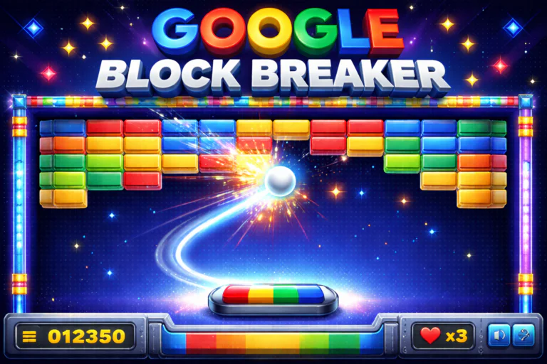 Google Block Breaker