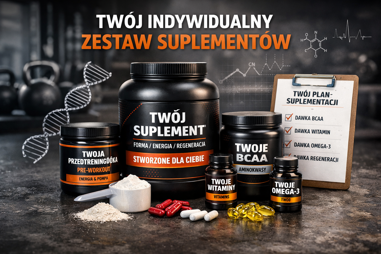 suplementów sportowych