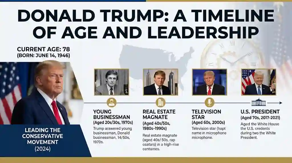 donald trump age